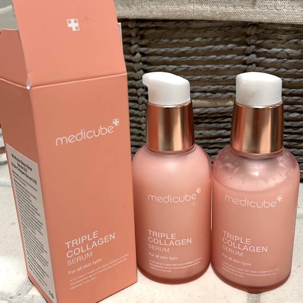 Medicube triple collagen 2 bottles ✨